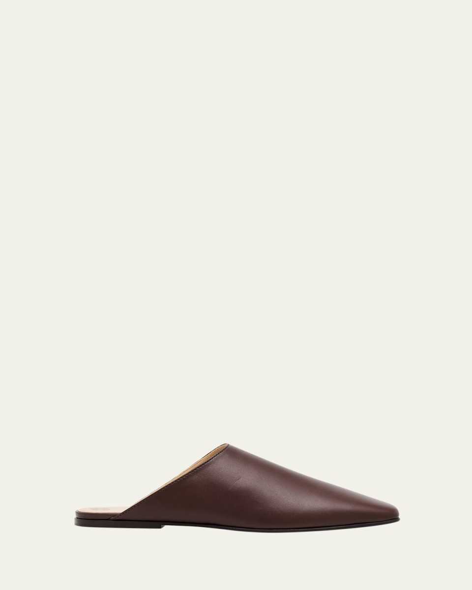 Alba Lambskin Flat Mules